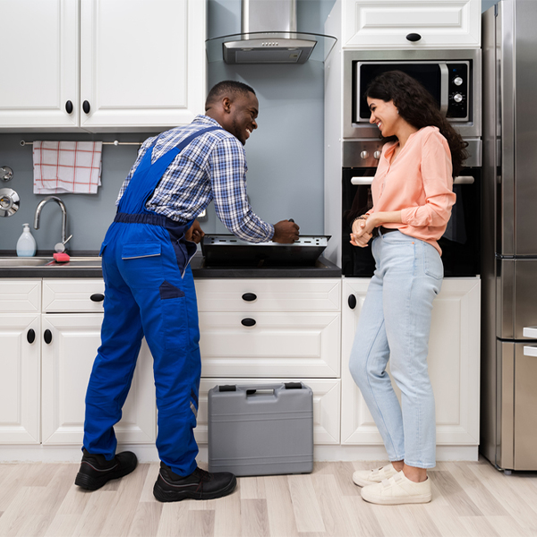 how long does it typically take to complete cooktop repair services in Franklin Town